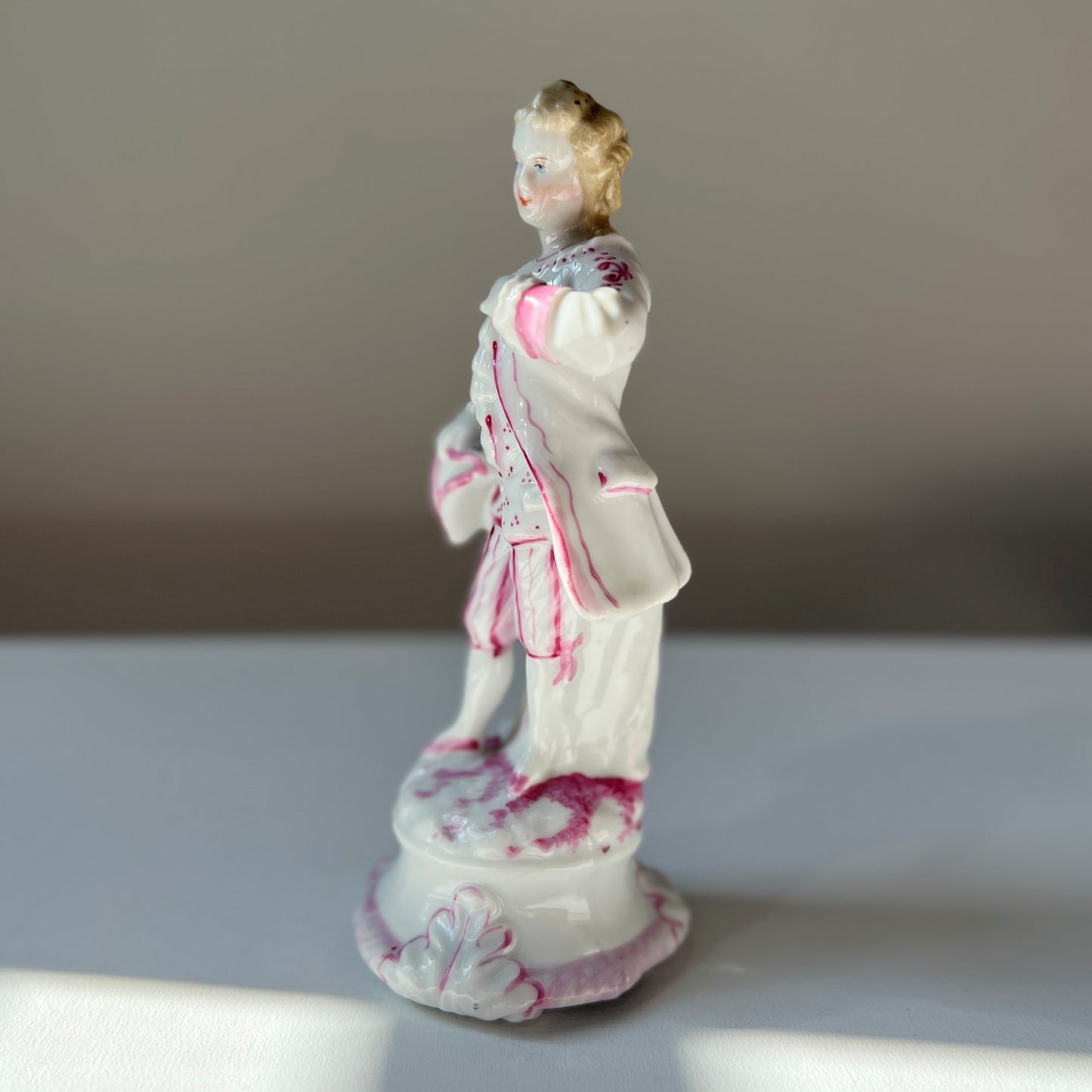 【Antique】Germany ‐ 1880-90s Nobleman Porcelain Figurine