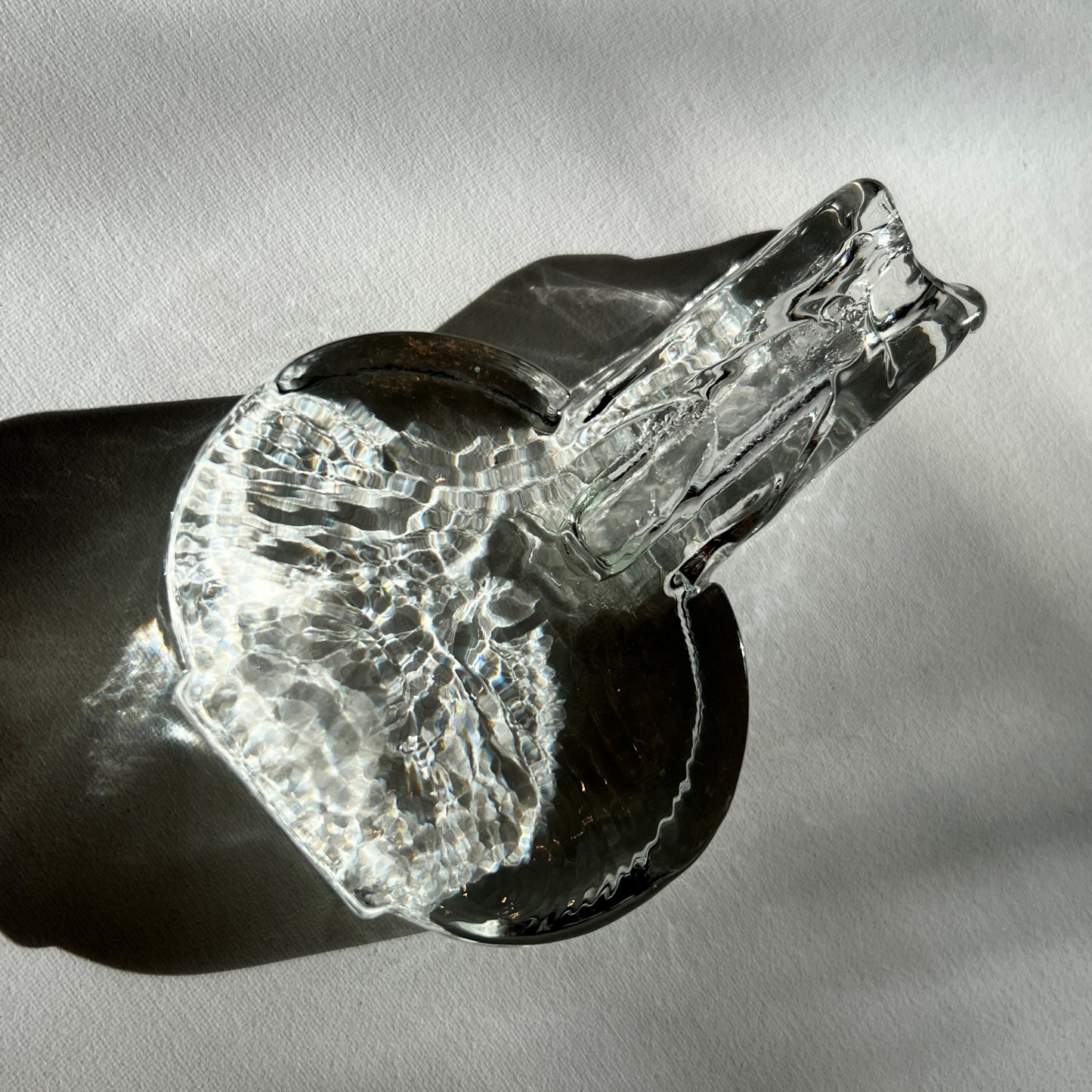 【Vintage】Germany ‐ 1970s Glass Incense Holder ○