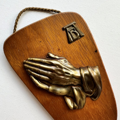 【Vintage】Germany ‐ 1960s Albrecht Dürer Praying Hands Wall Art