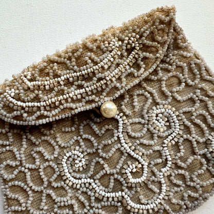 【Antique】France ‐ 1910-20s Beaded Purse