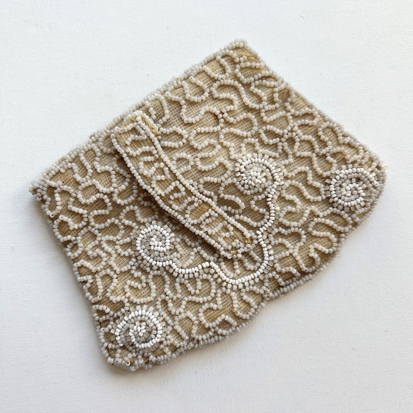 【Antique】France ‐ 1910-20s Beaded Purse