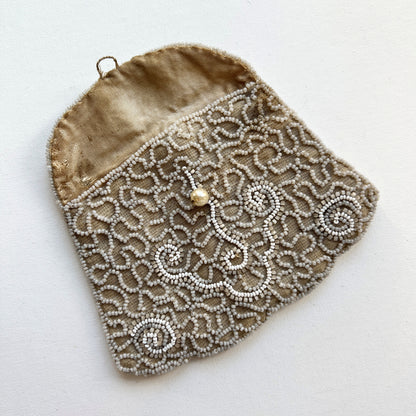 【Antique】France ‐ 1910-20s Beaded Purse