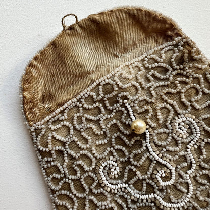 【Antique】France ‐ 1910-20s Beaded Purse