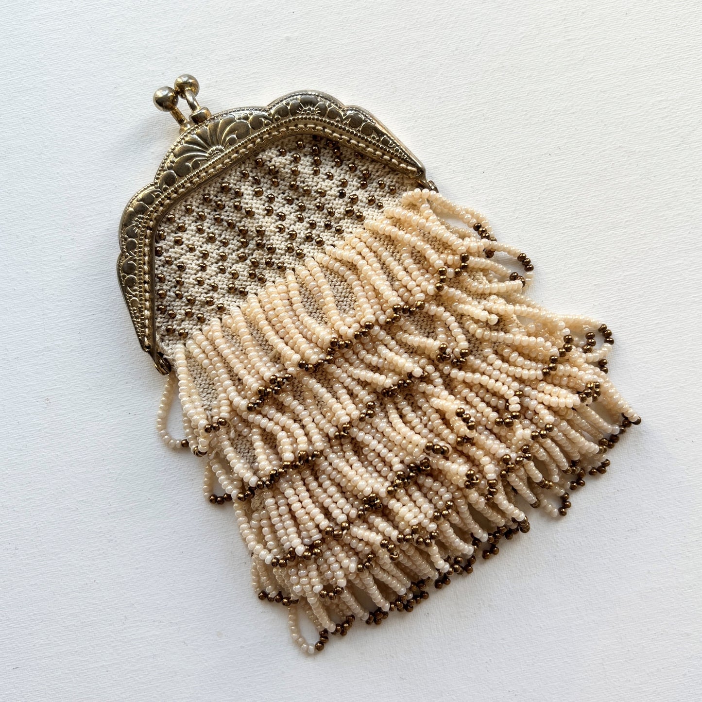 【Vintage】France ‐ 1960s Beaded Mini Purse