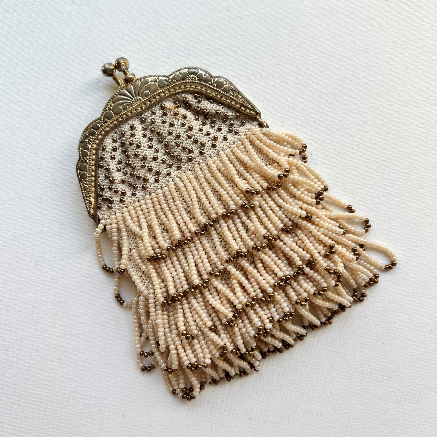 【Vintage】France ‐ 1960s Beaded Mini Purse