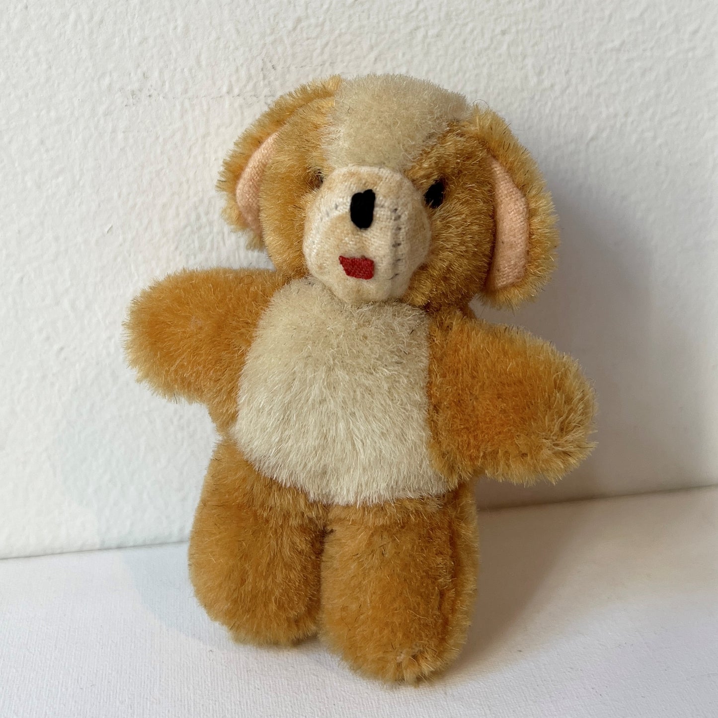 【Vintage】China ‐ Shanghai Doolls Factory Mohair Mini Dog