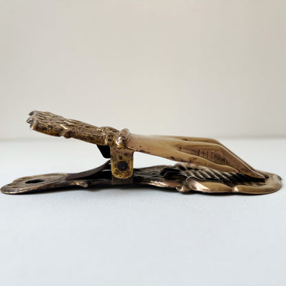【Antique】England - 1900-20s Victorian Style Hand Clip（Regular Size）