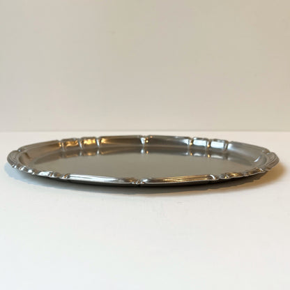 【Vintage】Italy - 1960s Alfra Alessi 18/10 Stainless Steel Tray