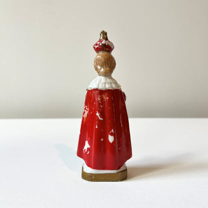 【Vintage】France - 1930s the Infant Jesus of Prague Statue（13㎝）