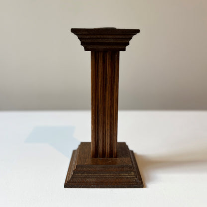 【Vintage】Netherlands ‐ 1960s Meubelfabriek Oisterwijk Wooden Candle Stand