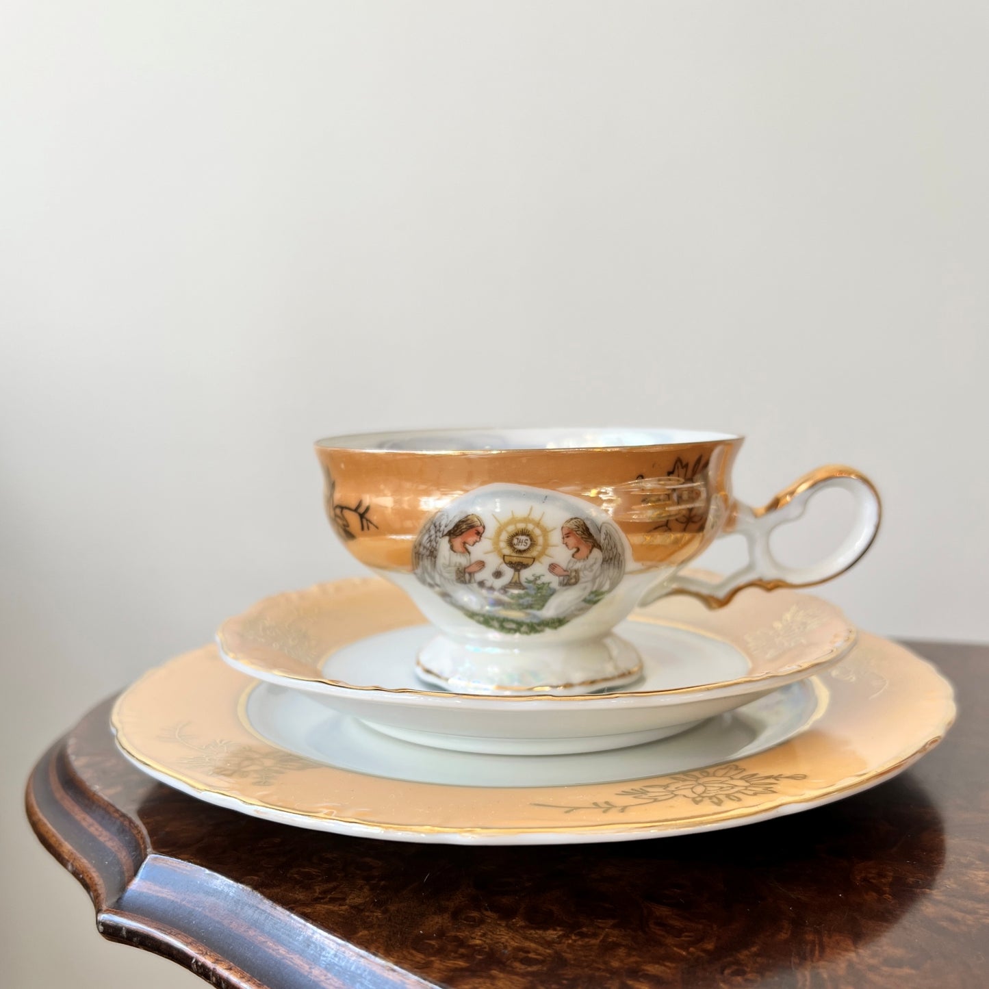 【Antique】France ‐ 1920s Communion Trio Set B