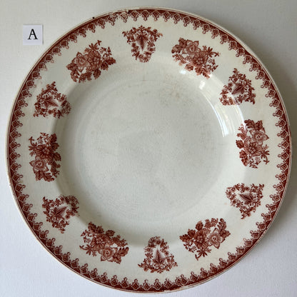 【Antique】Holland - Petrus Regout & CO 1900s "SIKA" Plate A