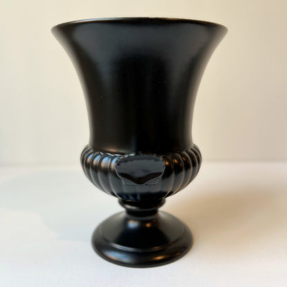 【Vintage】UK - Wedgwood 1960s Medici Urn Black Vase（17.5㎝）