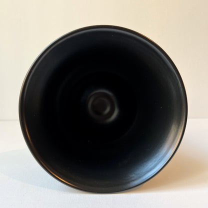 【Vintage】UK - Wedgwood 1960s Medici Urn Black Vase（17.5㎝）