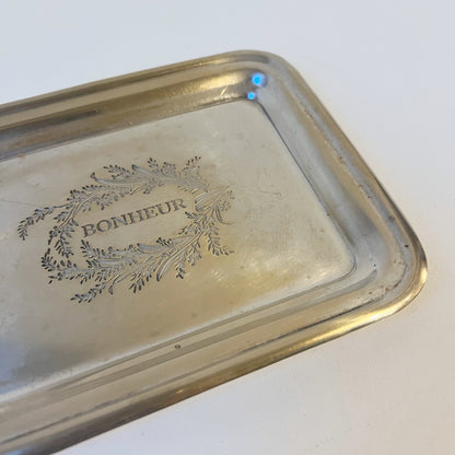 【Vintage】France - 1950s Bonheur Tray