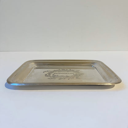 【Vintage】France - 1950s Bonheur Tray