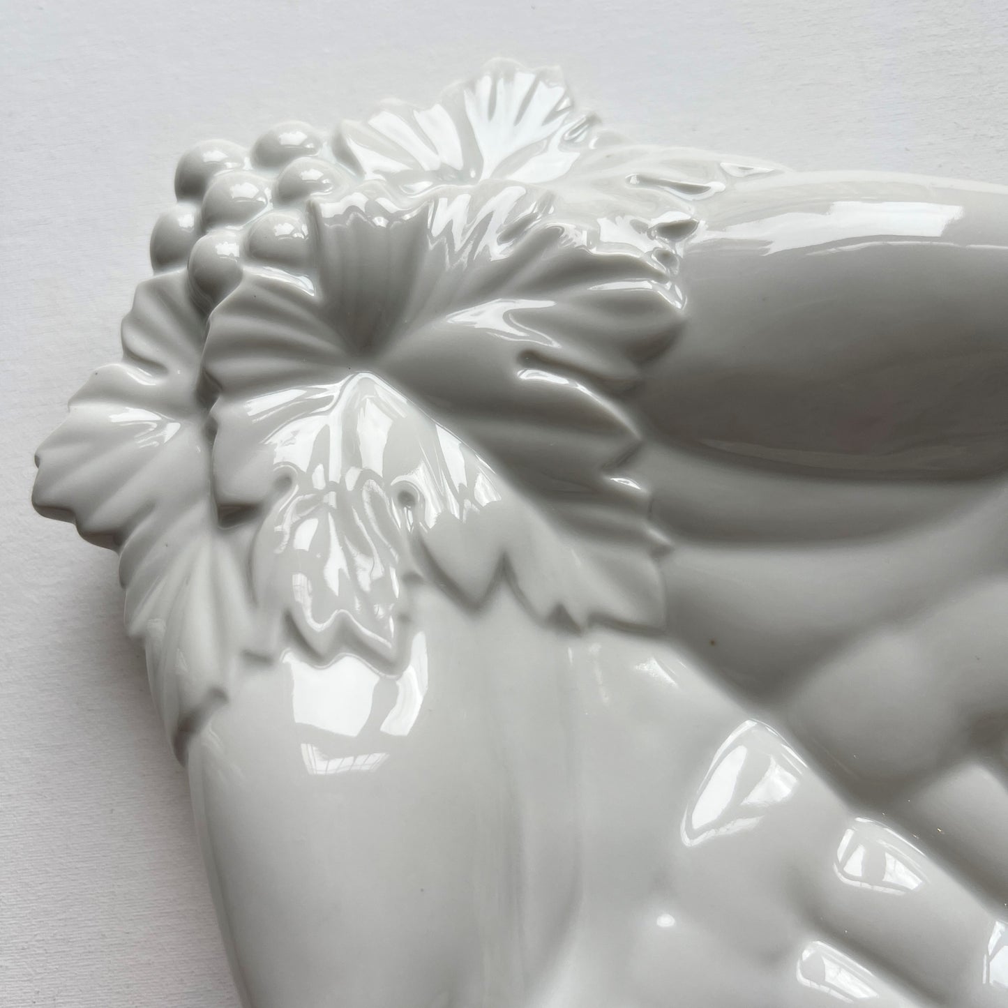 【Vintage】France ‐ 1950s Pottery Hand Tray