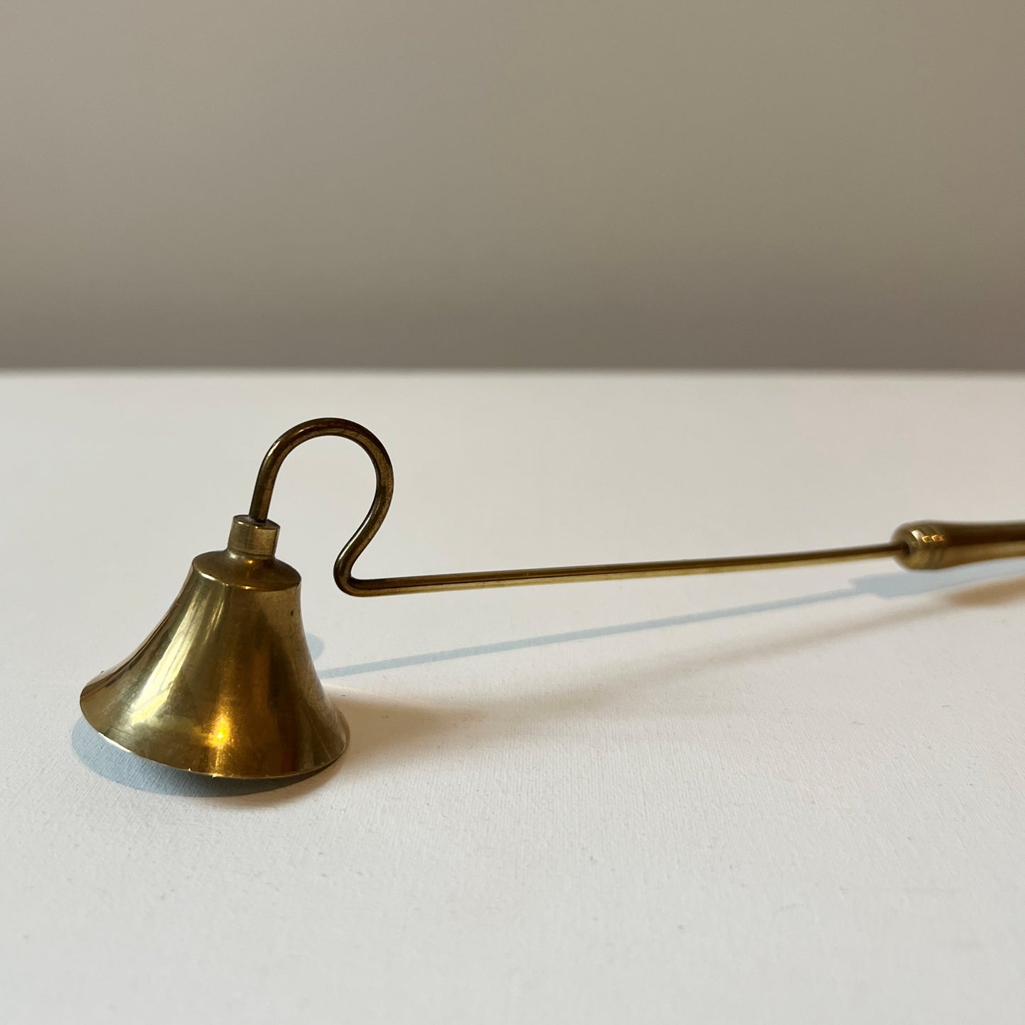 【Vintage】Brass Candle Snuffer