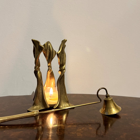 【Vintage】Brass Candle Snuffer