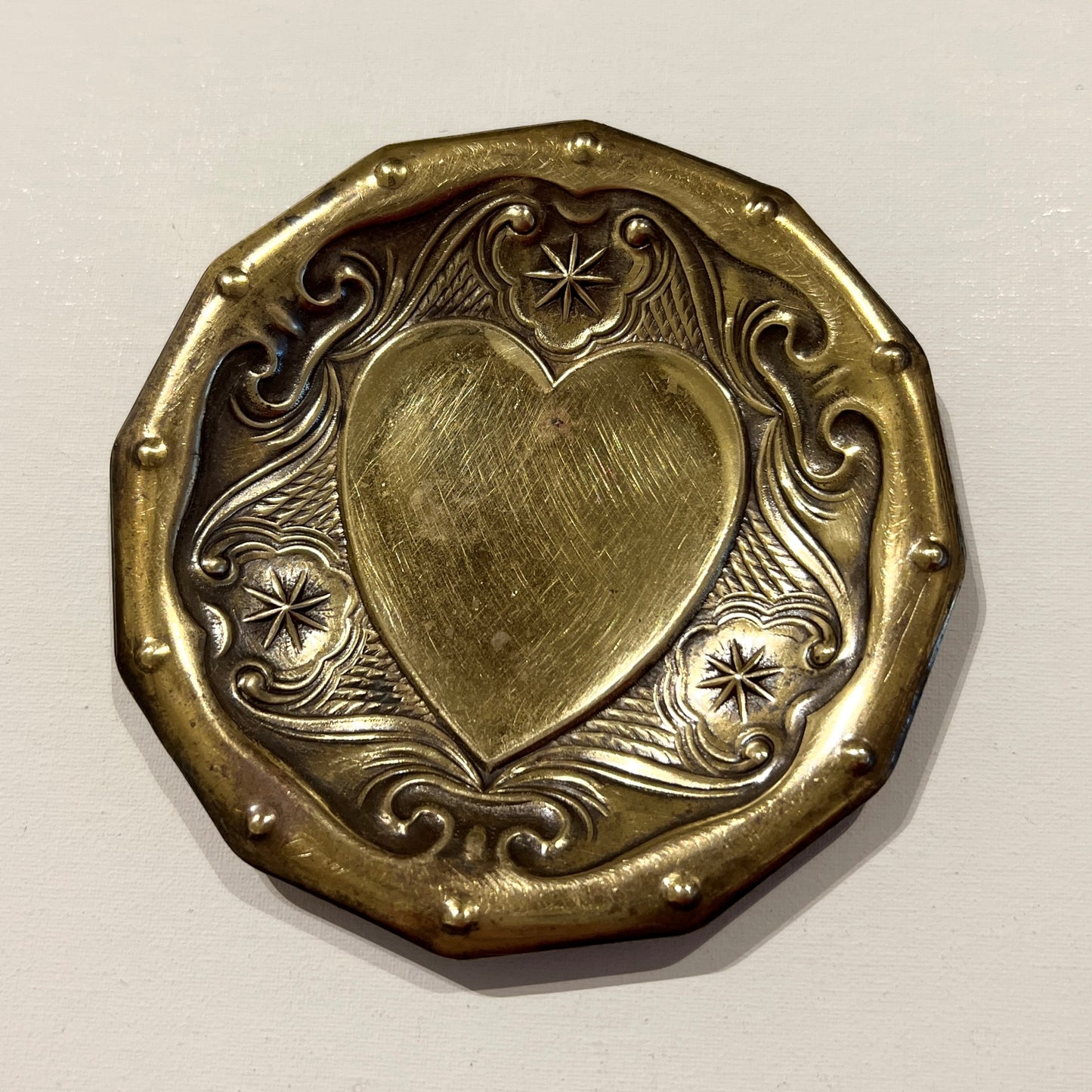 【Vintage】UK ‐ 1950-60s Heart Tray