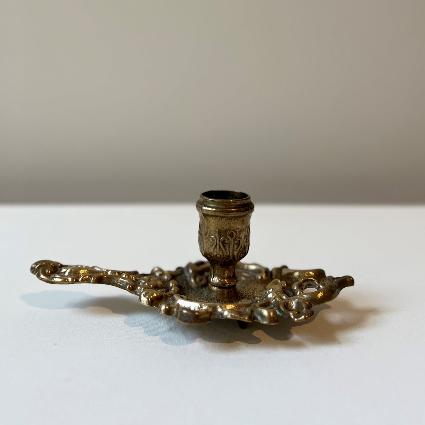 【Vintage】UK ‐ Brass Candle Holder