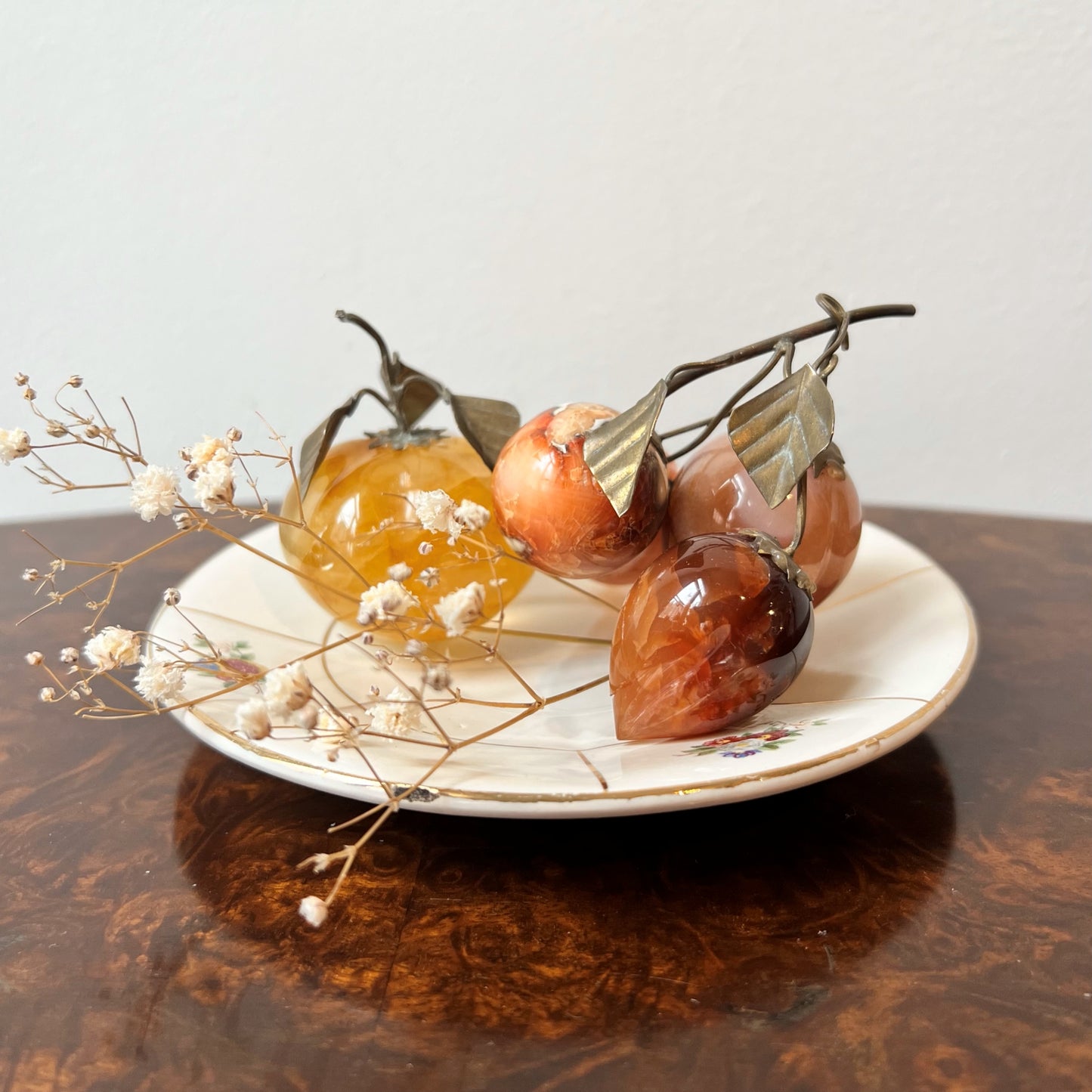 【Vintage】France - 1950s Stone Fruit Set