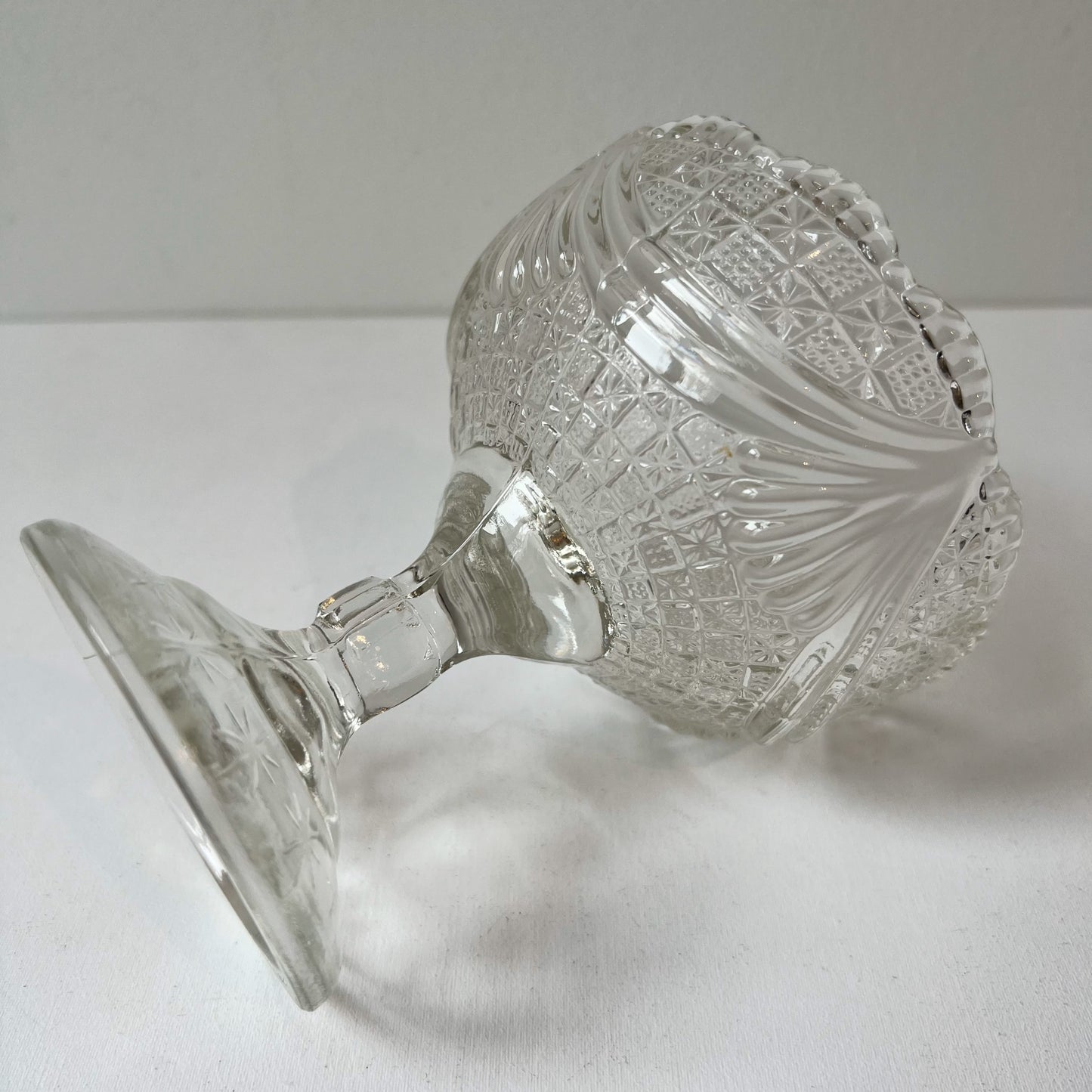 【Vintage】Poland - 1960s Ząbkowice Śląskie Glass Candy Dish