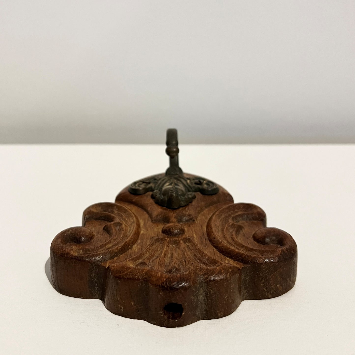 【Vintage】France ‐ 1940s Wooden Angel Wall Hook