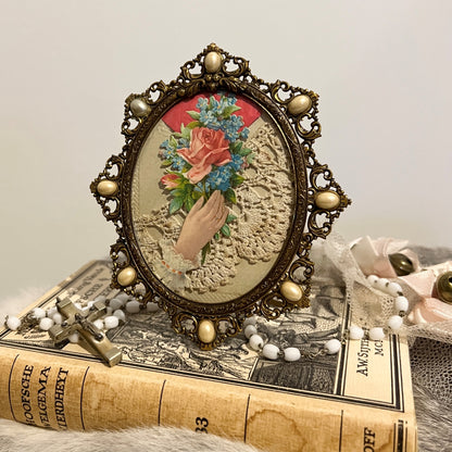 【Vintage】Hand Motif Frame