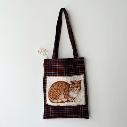 【Vintage】Netherlands - Cat Tote Bag