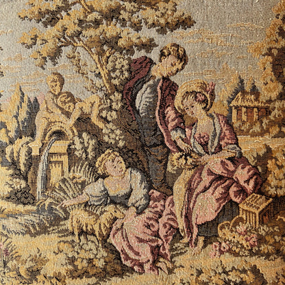 【Vintage】France ‐ 1930s Gobelin Tapestry B