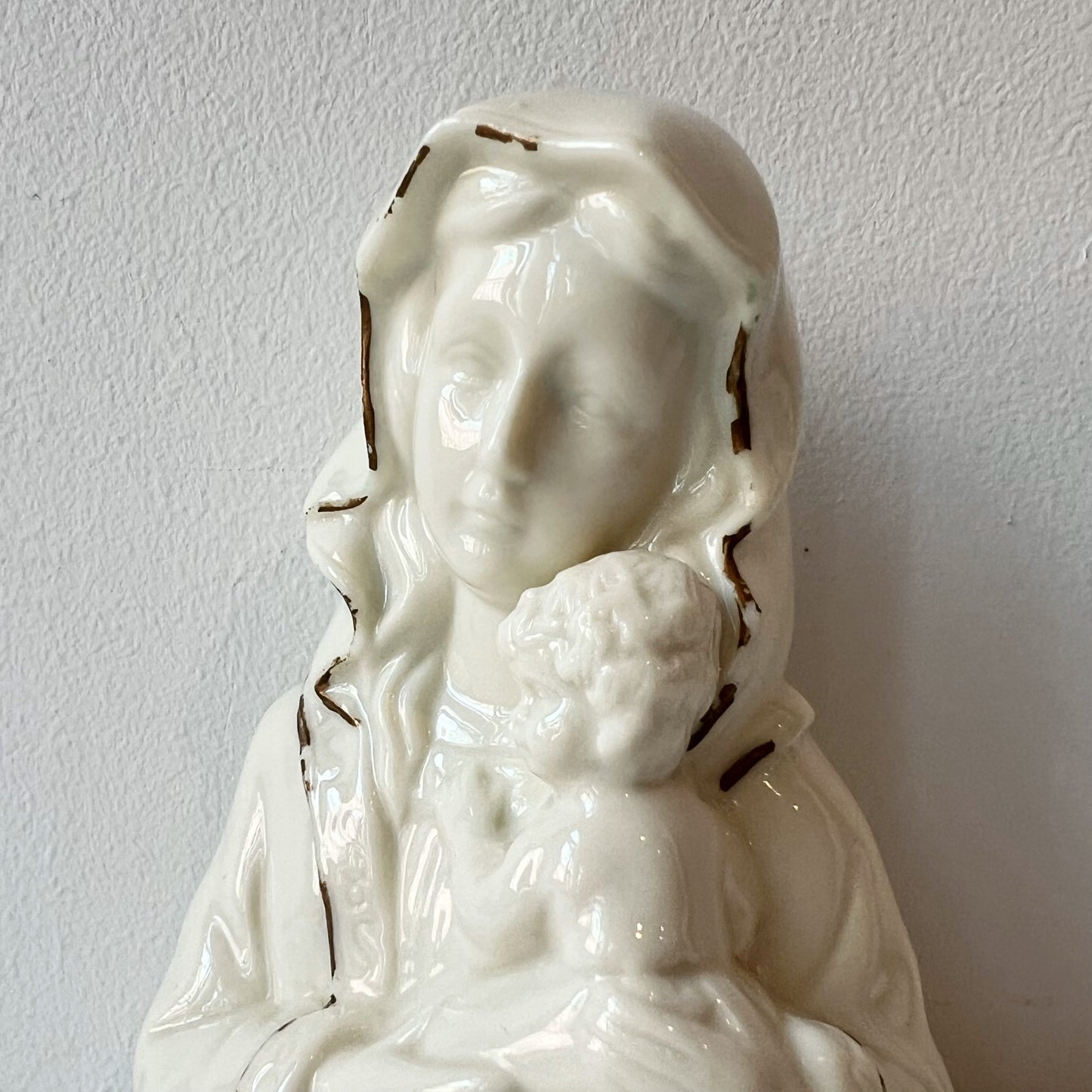 【Vintage】Belgium ‐ 1930s Maria Statue