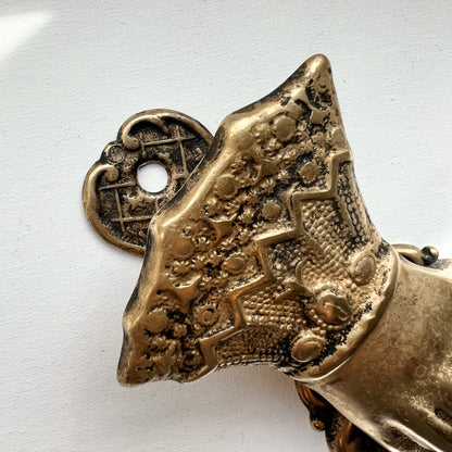 【Antique】France - 1900s Victorian Style Hand Clip（Regular Size）