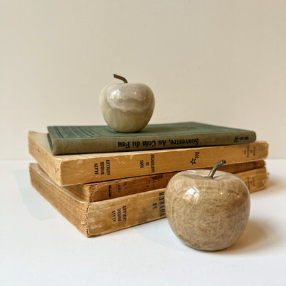 【Vintage】Marble Apple（Small Size / White）