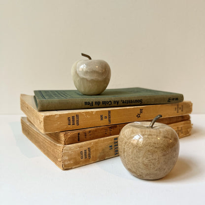 【Vintage】Marble Apple（Small Size / Brown）