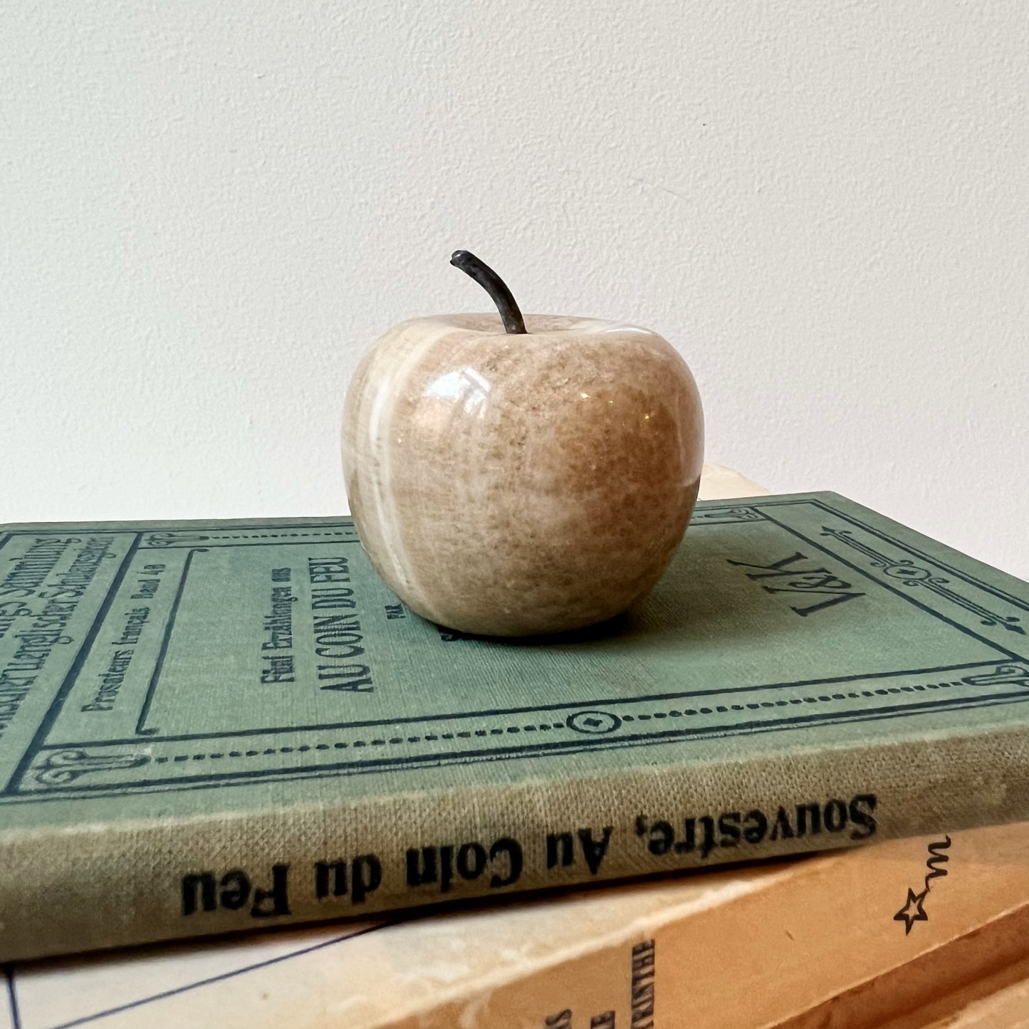 【Vintage】Marble Apple（Small Size / Brown）