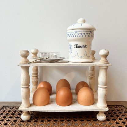 【Vintage】Netherlands - 1940s Egg Holder Rack Stand