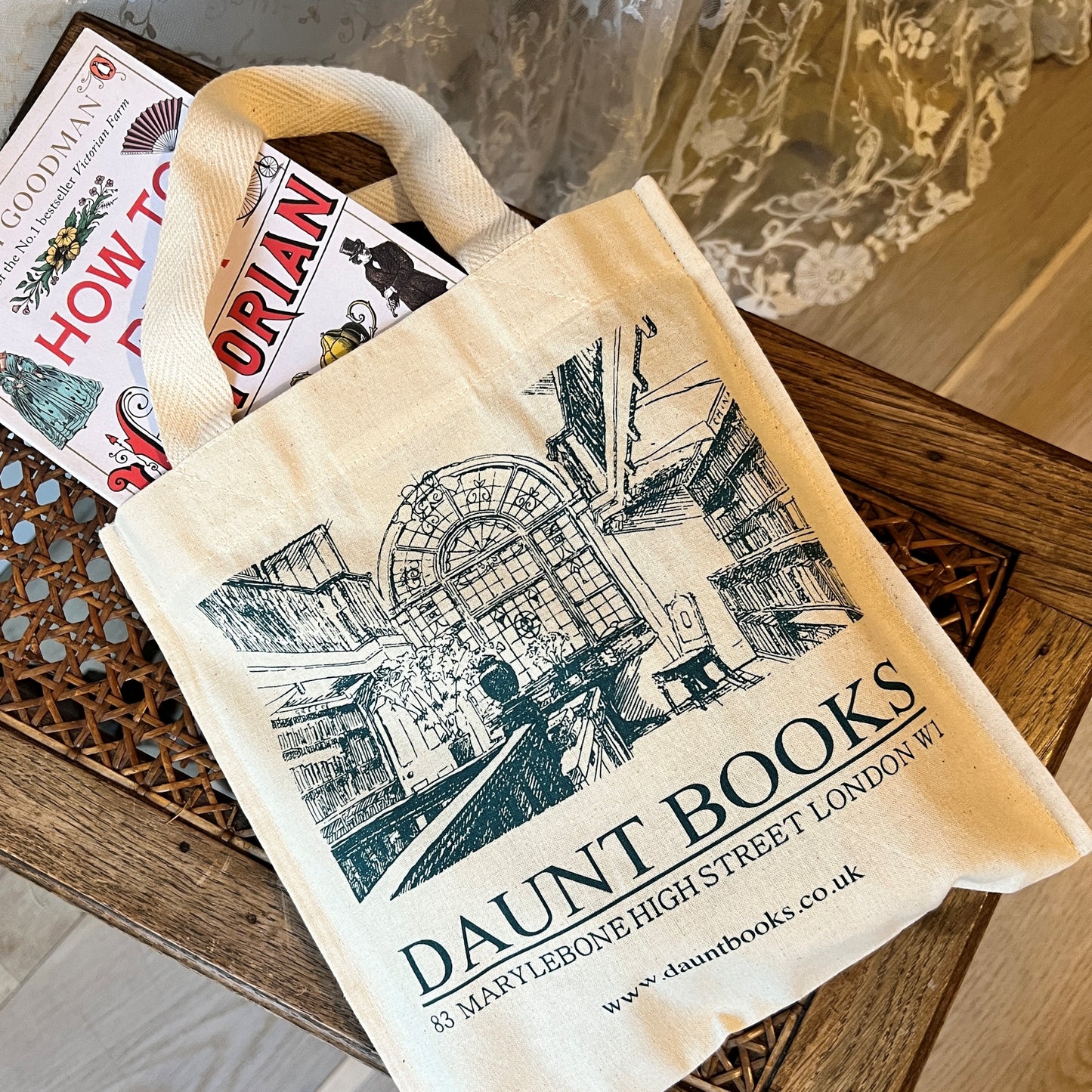 【Select】Daunt Books Mini Tote Bag