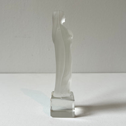 【Vintage】Czechoslovakia ‐ 1950s Glass Maria Statue