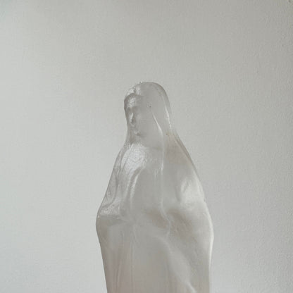 【Vintage】Czechoslovakia ‐ 1950s Glass Maria Statue