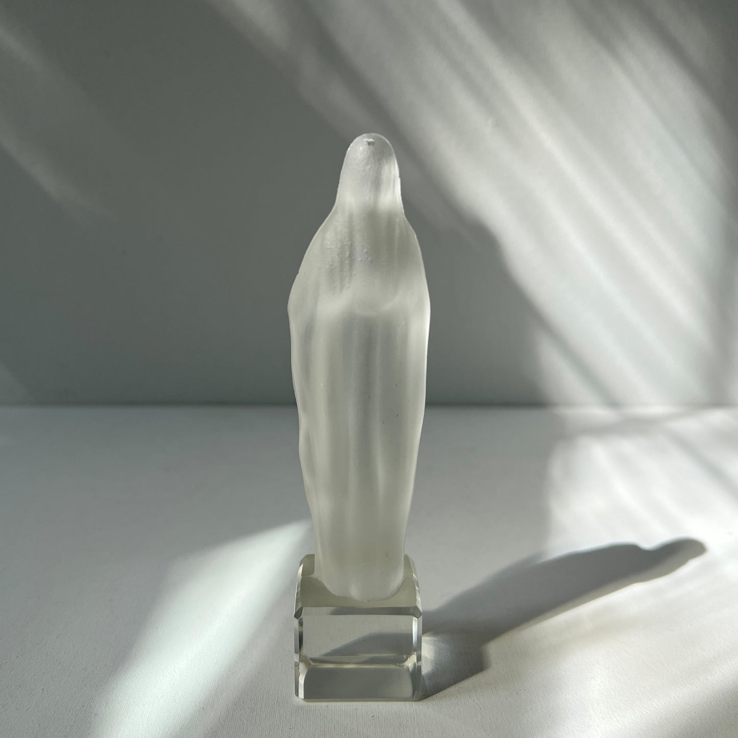 【Vintage】Czechoslovakia ‐ 1950s Glass Maria Statue