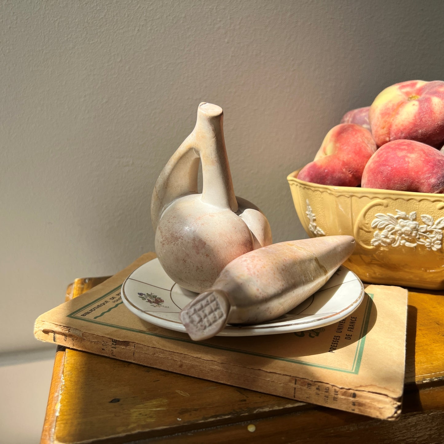 【Vintage】Italy ‐ 1960s Marble Fruit Set B