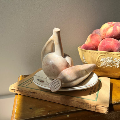 【Vintage】Italy ‐ 1960s Marble Fruit Set B