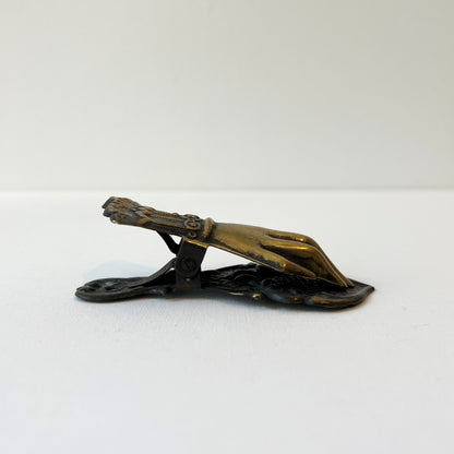 【Antique】UK - 1920s Mini Victorian Hand Clip