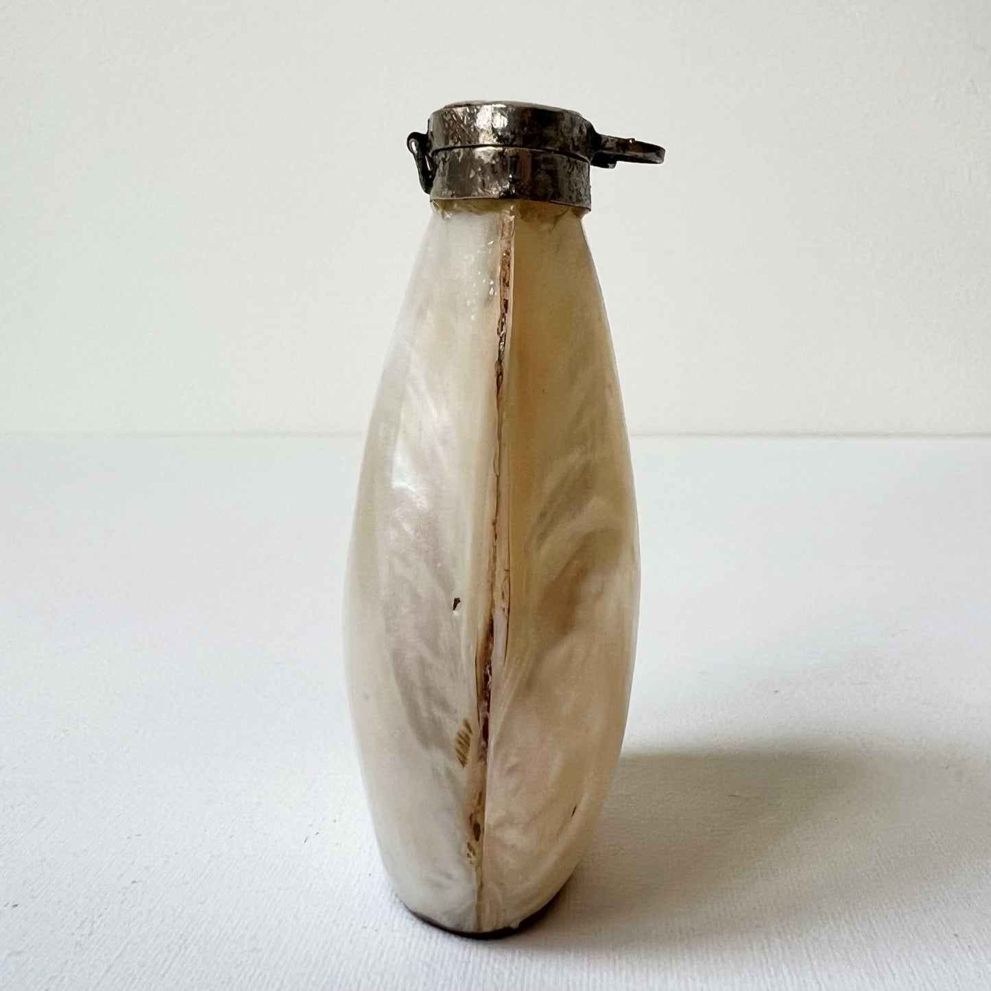 【Antique】France - 1920s Mother of Pearl Salt & Pepper Shaker Lot（A）
