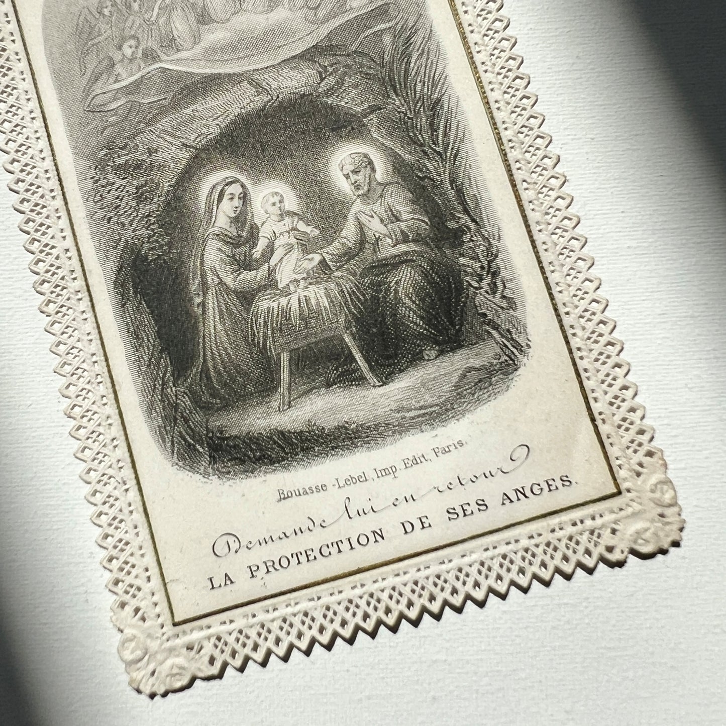 【Antique】France - 1900-20s Holy Cards Set