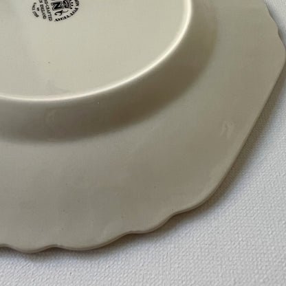 【Vintage】England ‐ Lord Nelson Pottery 1950s～ Cocker Spaniel Dog Motif Dish