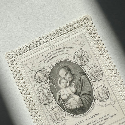 【Antique】France - 1900-20s Holy Cards Set