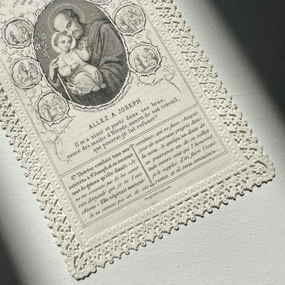 【Antique】France - 1900-20s Holy Cards Set