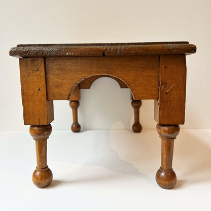 【Vintage】France - 1950s Small Wooden Stand C